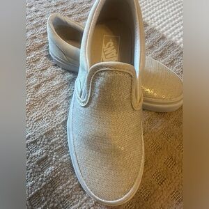 VANS New Girls Sz Shoes Slip On Sequins (new)